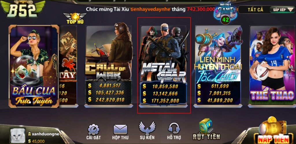 Cách chơi Metal Gear giới thiệu