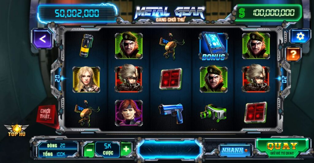 Cách chơi Metal Gear - game 