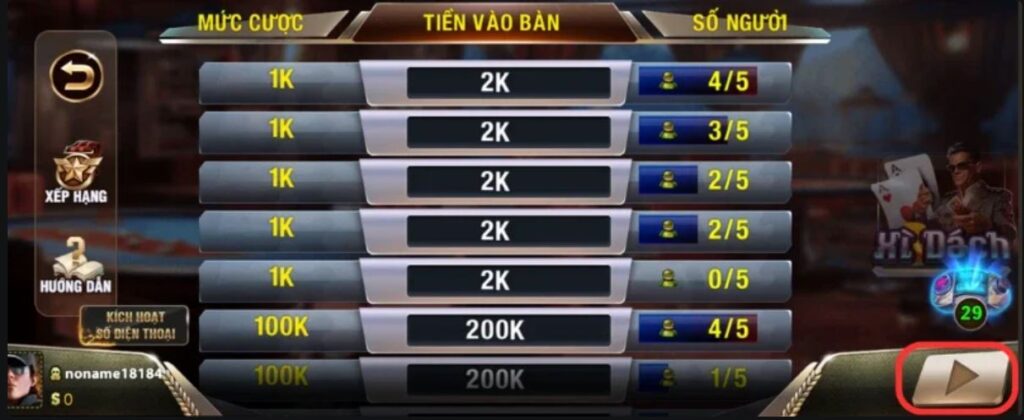 Cách thắng Xì Dách online - luật chơi 