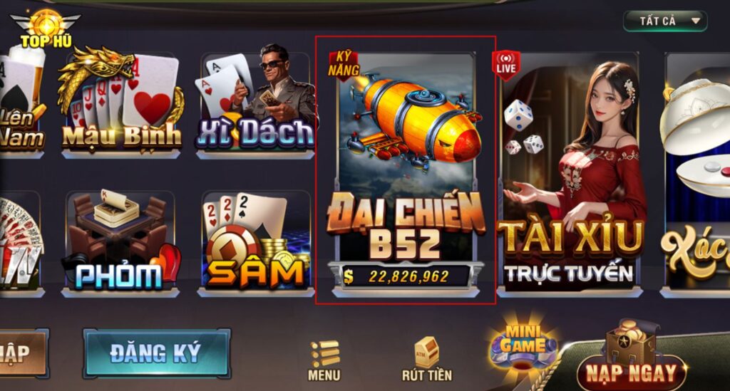 Hướng dẫn chơi Đại chiến B52 - cách chơi