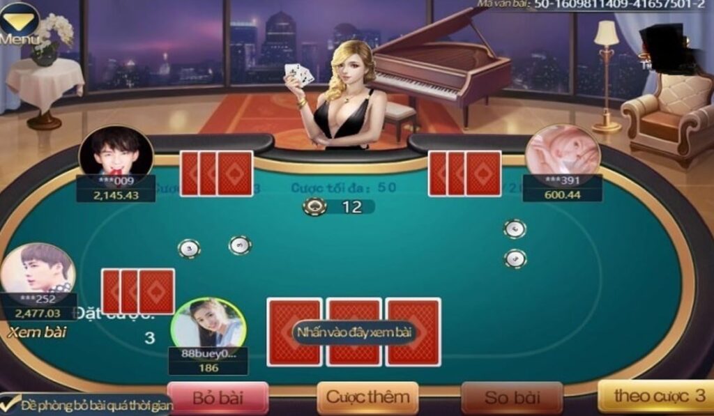 game đánh bài ăn tiền  - xì dách