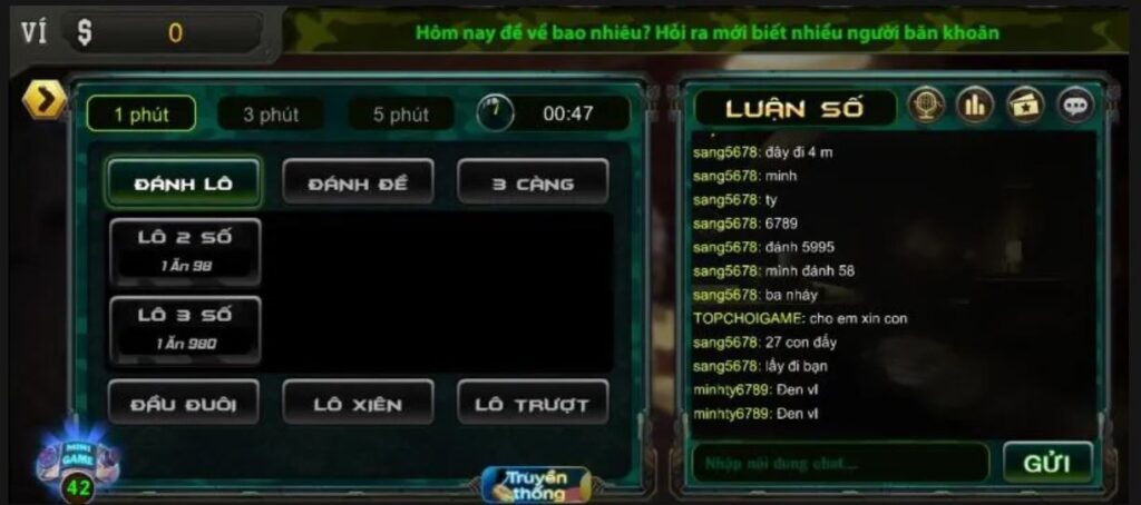 mẹo chơi lô đề siêu tốc thắng lớn - luật chơi