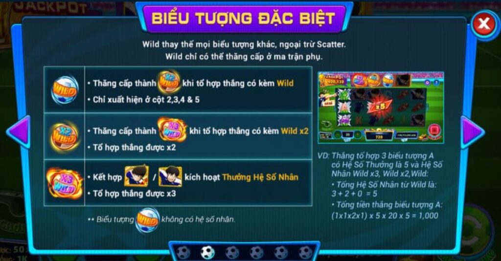 nổ hũ Giấc Mơ World Cup - biểu tượng
