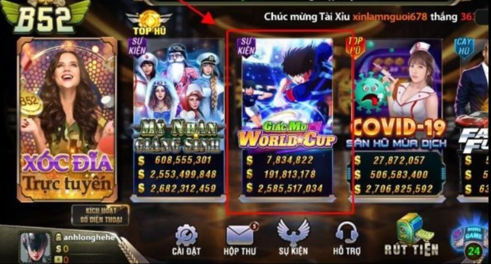 nổ hũ Giấc Mơ World Cup giới thiệu