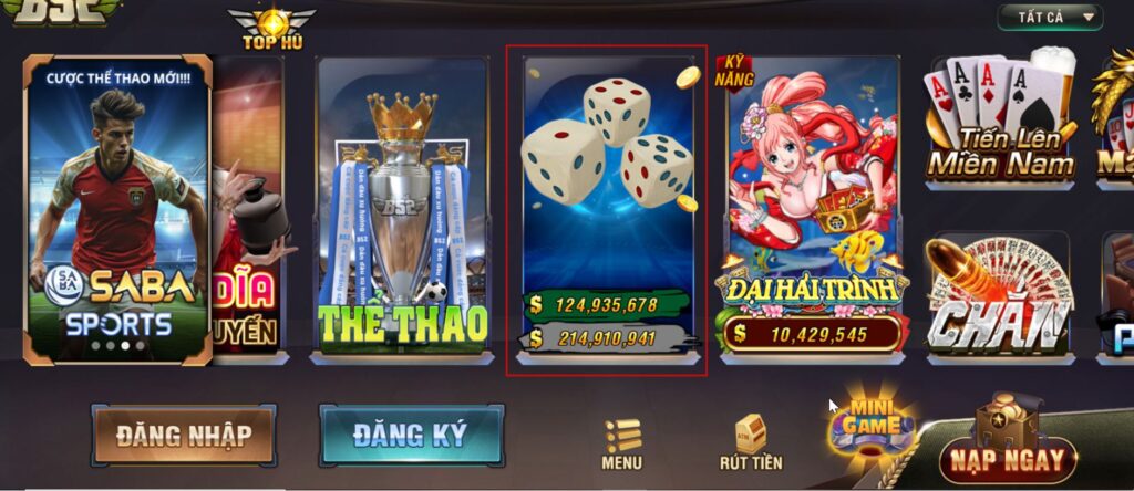 Tài xỉu Bom tấn