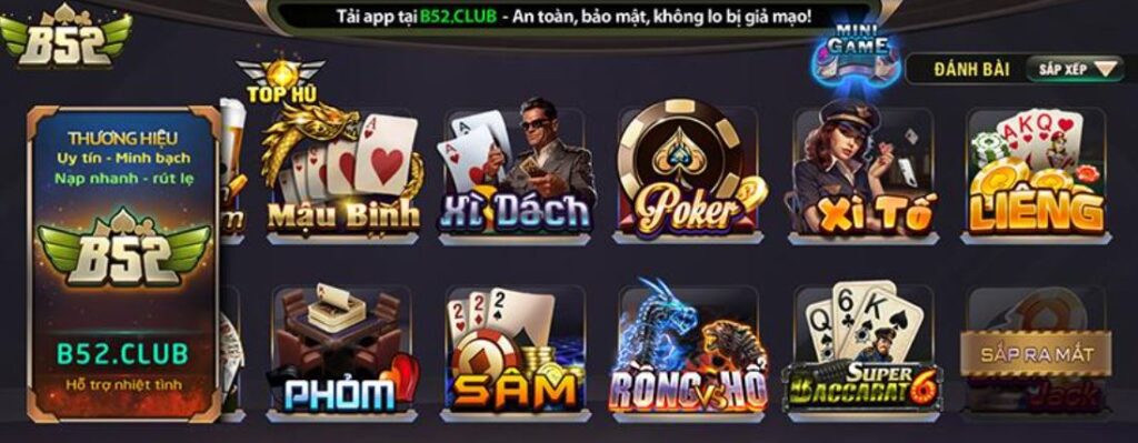 Cách chơi Poker B52