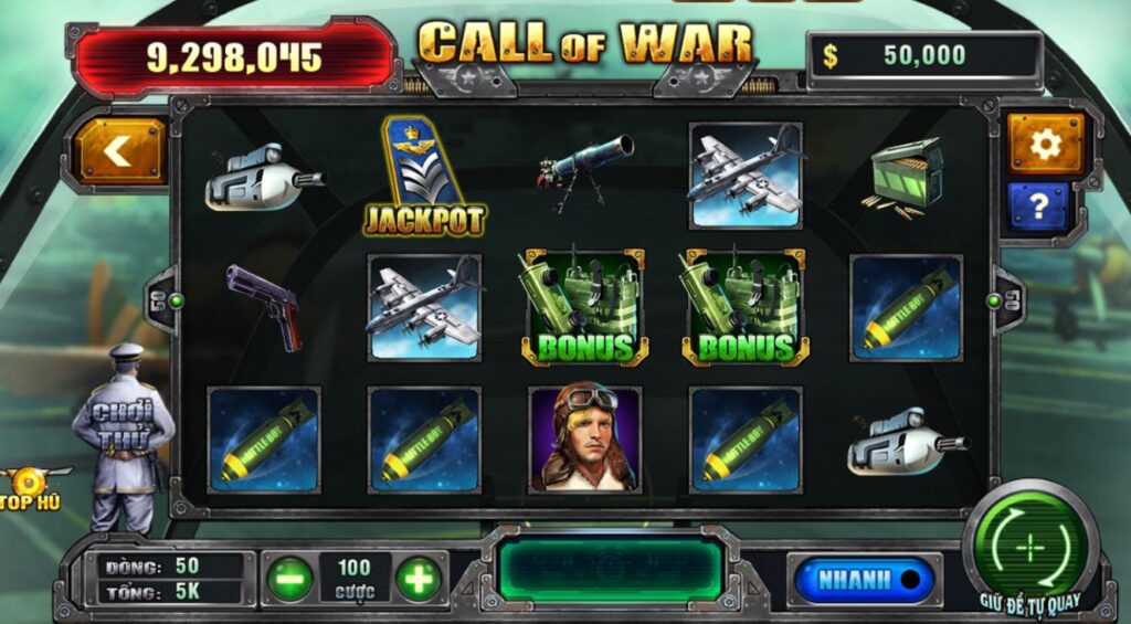 hướng dẫn chơi Call of War - bàn chơi