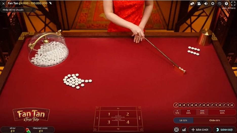 Hướng dẫn cược Fantan live