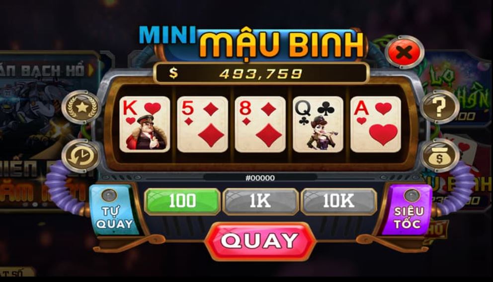 kinh nghiệm chơi mini Mậu Binh