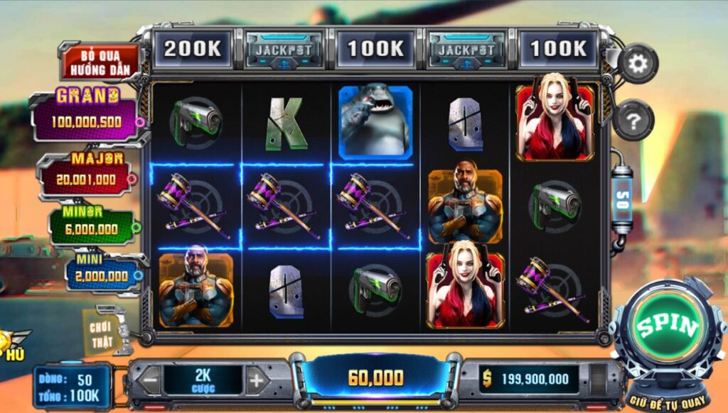 nổ hũ The Suicide Squad b52