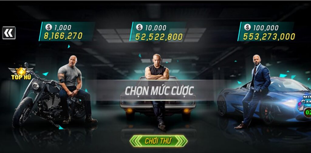 mẹo cày hũ Fast & Furious b52