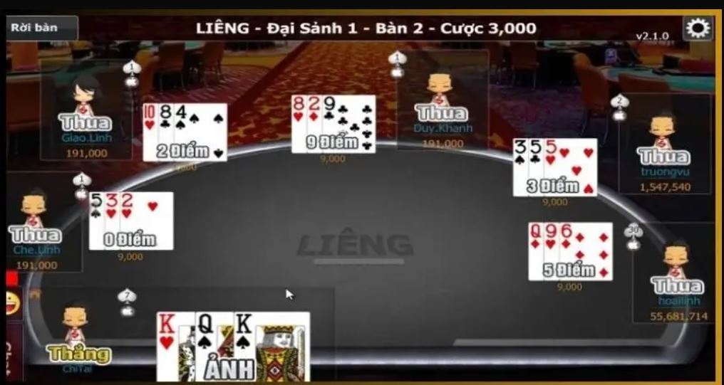 Tại sao chơi Liêng toàn thua b52