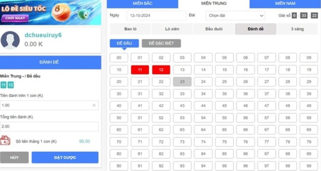 cược Công thức lô đề