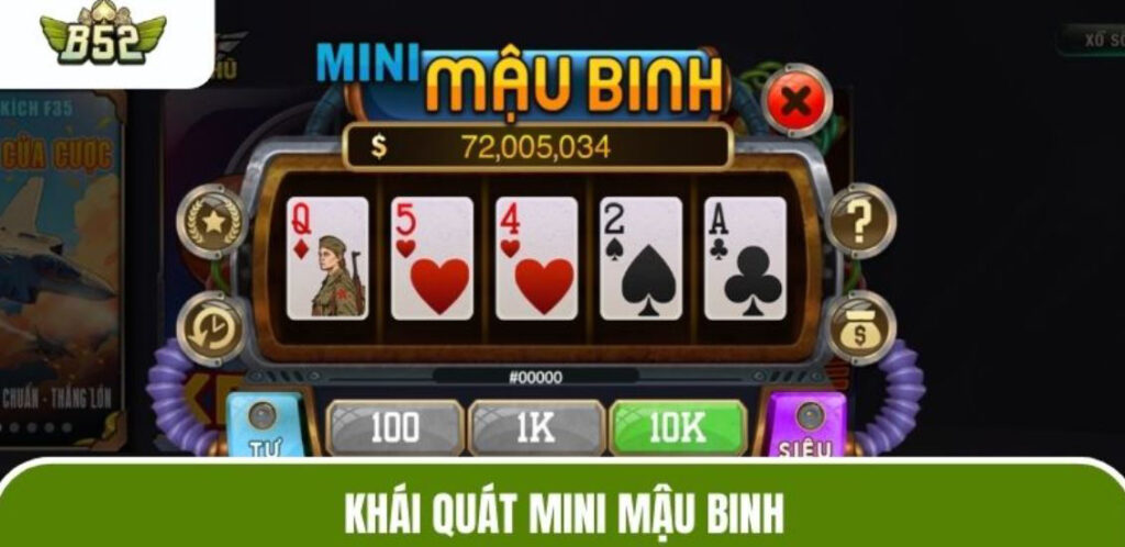 giới thiệu mini mậu binh