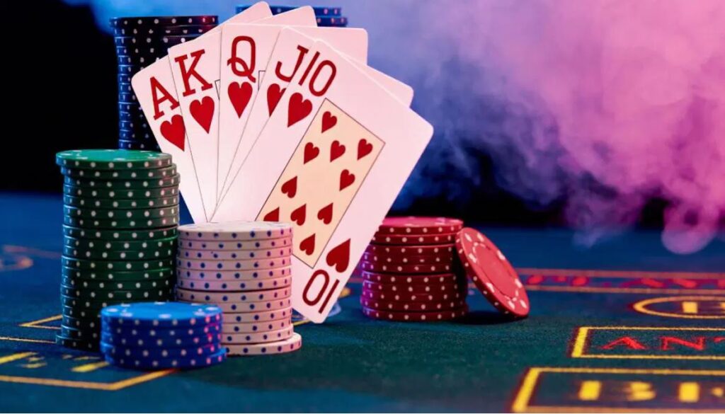 Double barrelling Poker